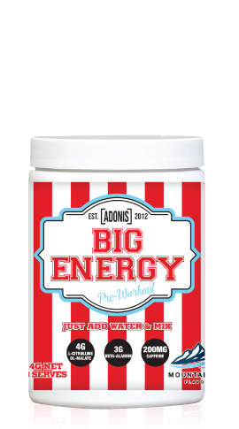 [ADONIS] Big Energy Pre workout